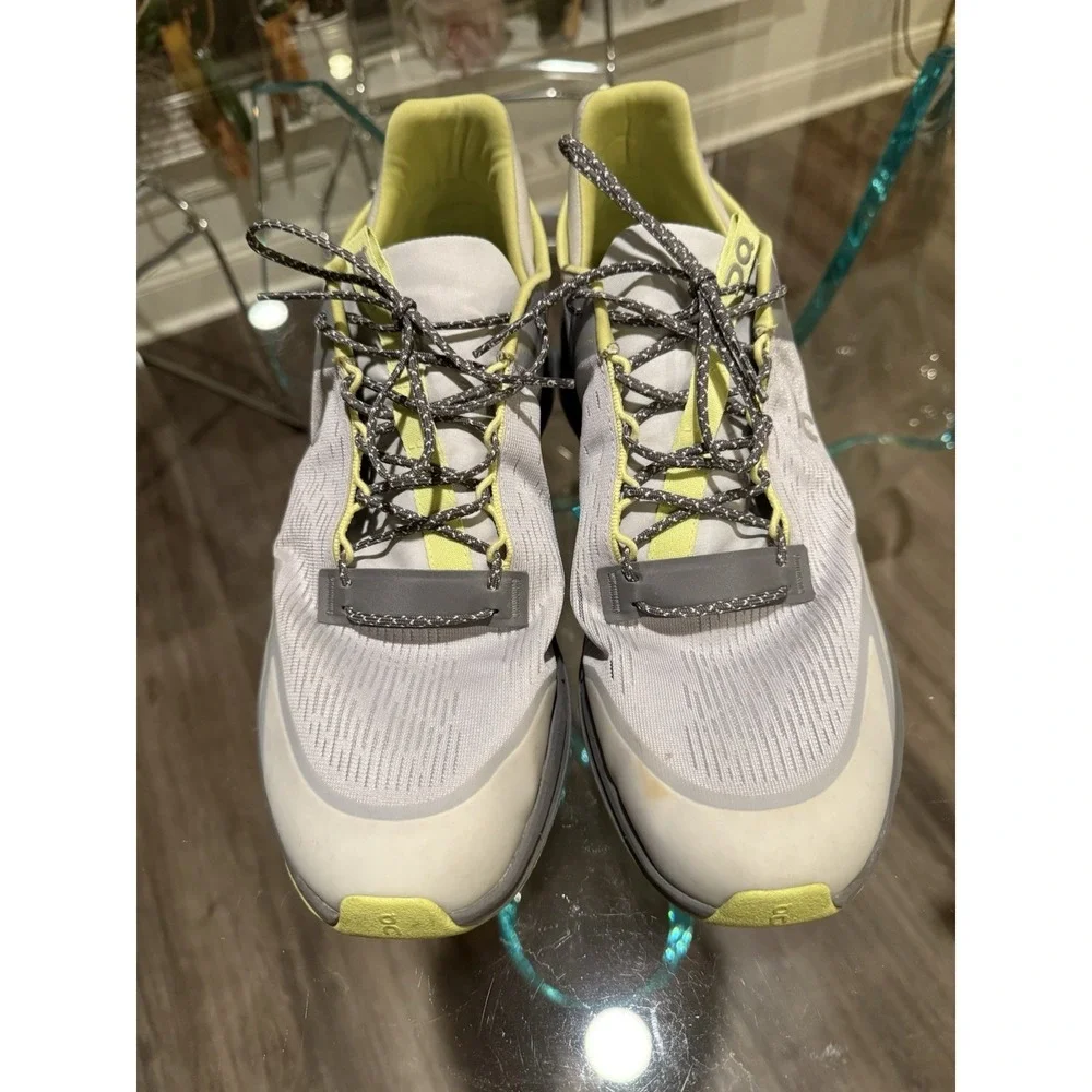 On Cloudnova Flux Shoes Mens 13 Glacier Zest‎ Running Athletic Sneakers Cloud